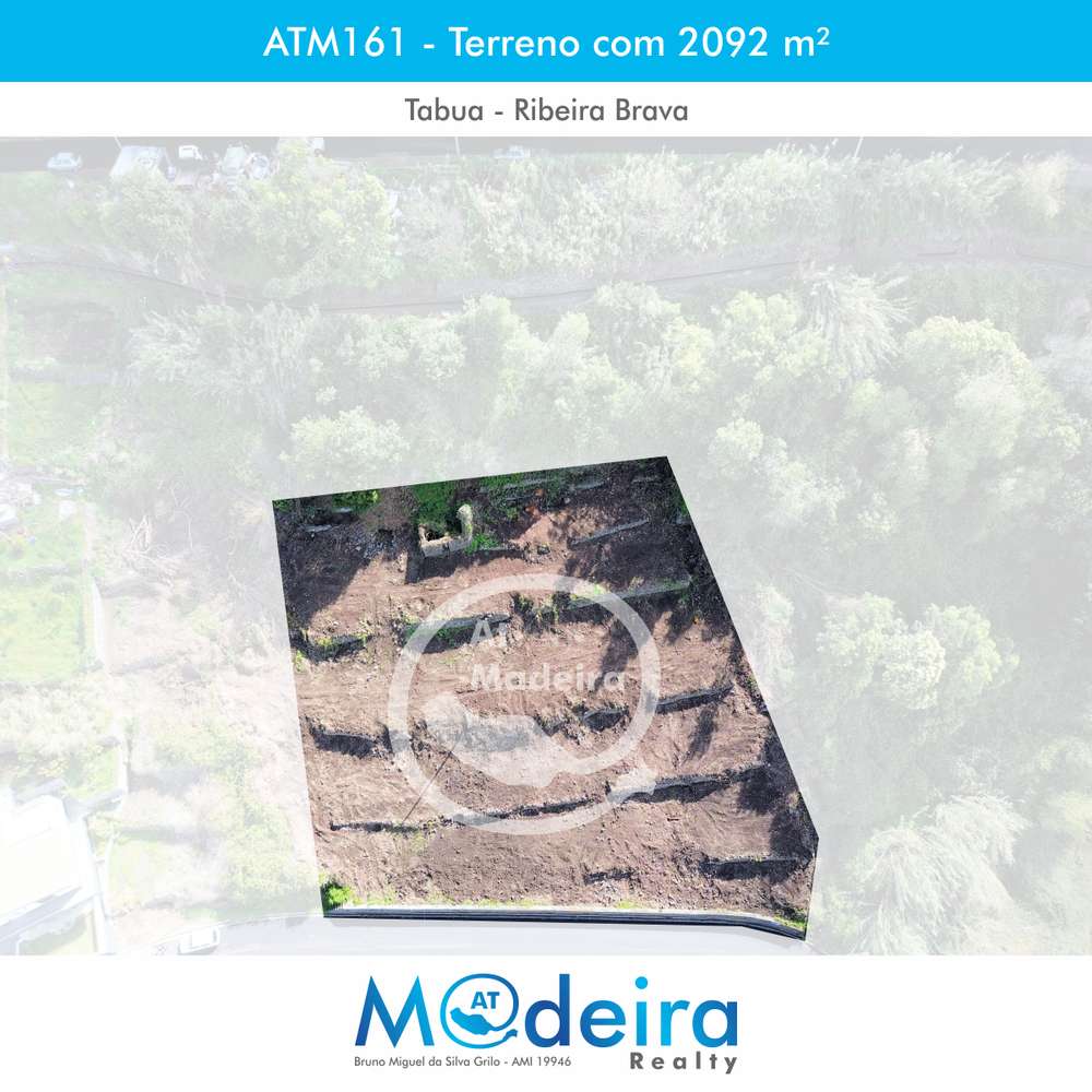 Terreno Urbanizável - 2092 m2 - Tabua - Ribeira Brava - Grande imagem: 2/11