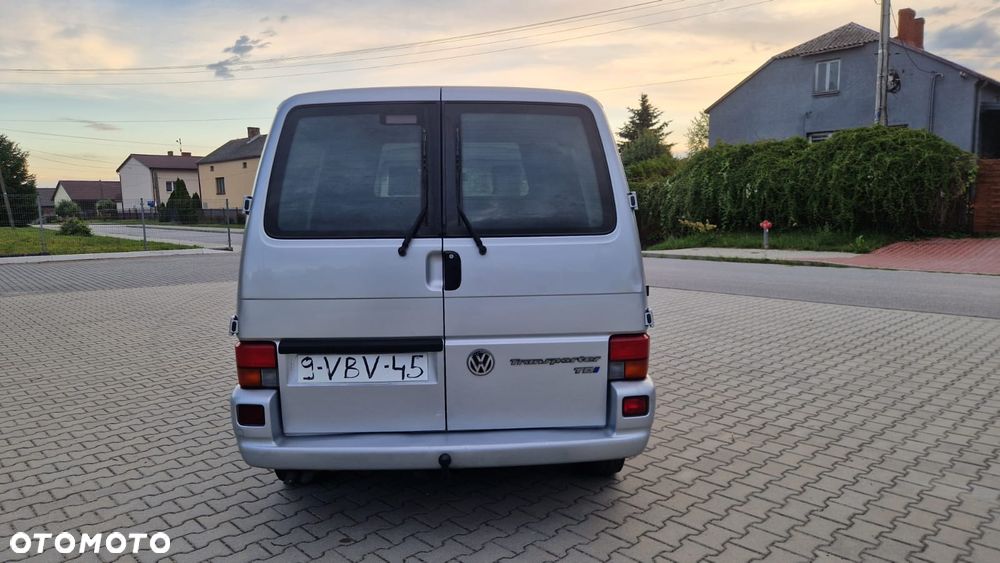Volkswagen TRANSPORTER T4 Elektryka Tempomat Dubel Kabina Brygadówka Rury Hak - 26