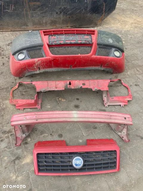 PRZÓD ZDERZAK BELKA GRILL WZMOCNIENIE FIAT DOBLO I LIFT