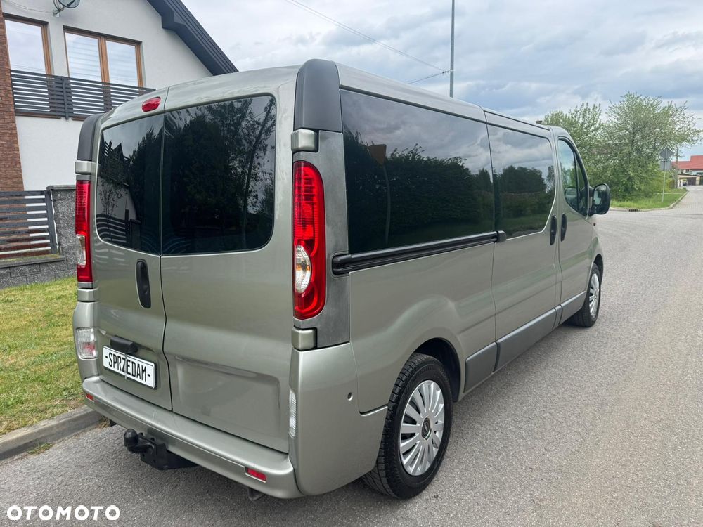 Opel VIVARO L2H1 Długi Klima Elektryka Skóry Dubel Kabina 6os Brygadówka Hak - 27
