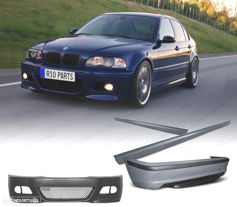KIT CARROÇARIA BMW E46 BERLINA 98-05 LOOK M3 - 1