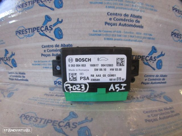 Modulo 0263004853 9814151980 PEUGEOT 308  T9 FASE 1 2016 1.6HDI 120CV 5P CINZENCO ESCURO Módulo Sensores De Estacionamento - 1
