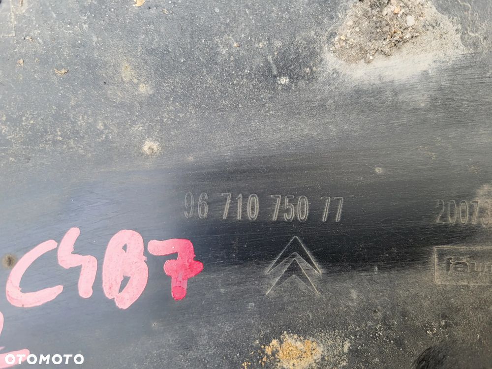 Nakładka spoiler zderzaka tylnego Citroen C4 II B7 - 7