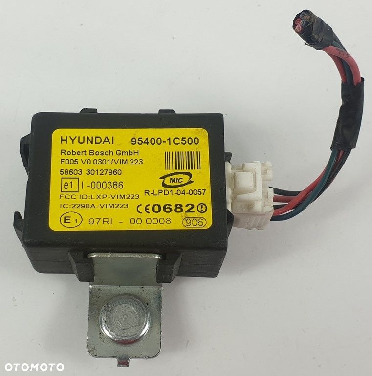 MODUŁ STEROWNIK IMMOBILIZERA GETZ 05r 954001C500 - 1