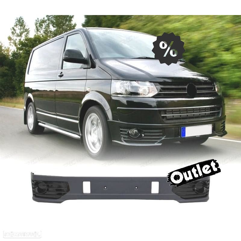 R152098C5 SPOILER FRONTAL VOLKSWAGEN VW T5 TRANSPORTER 03-15 LOOK SPORTLINE - 1