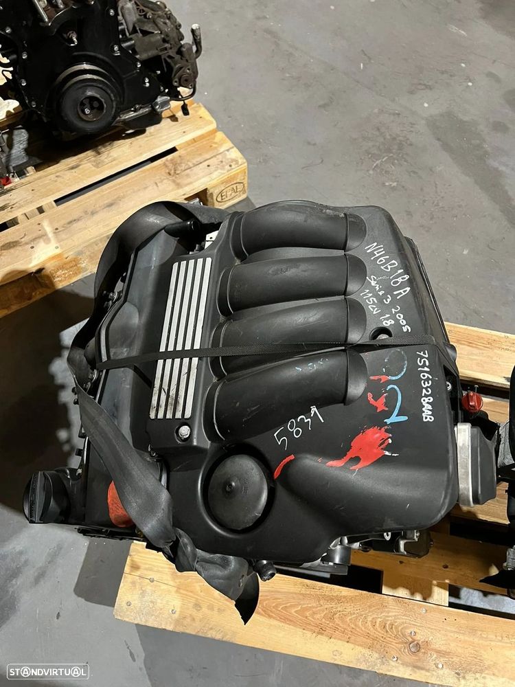 Motor BMW E46 115cv Ref: N46B18A - 4