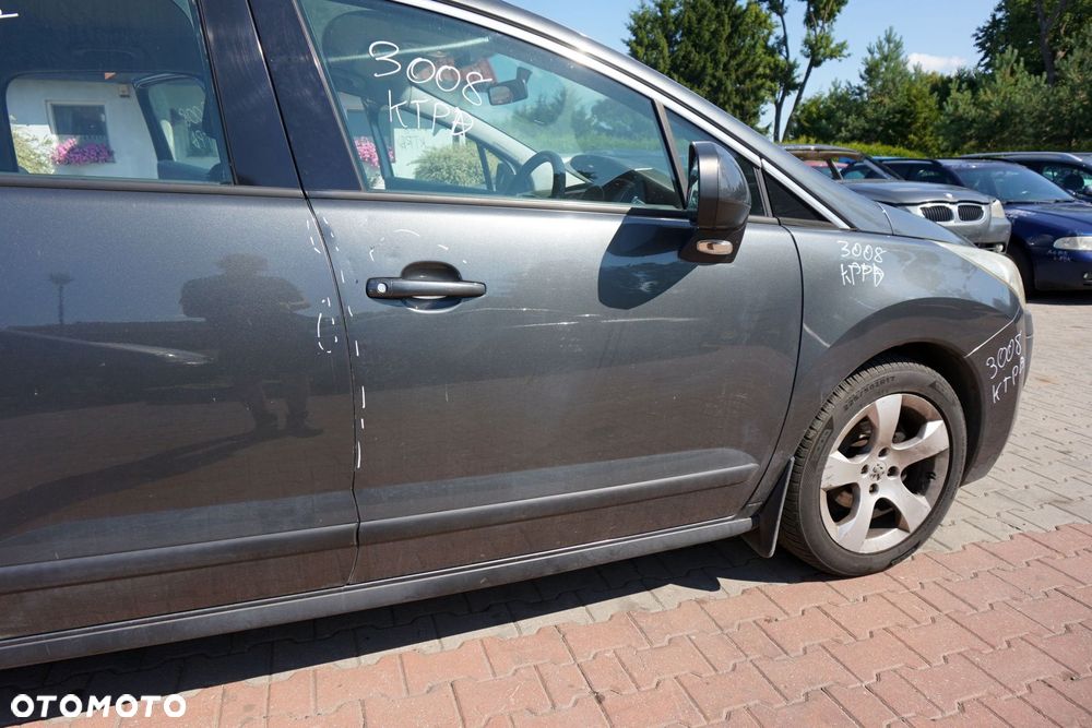 DRZWI PRZEDNIE PRAWE 3008 I KTPD  SZARY PEUGEOT 2009-2013 - 2