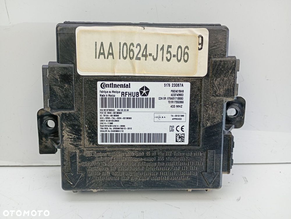 Sterownik Systemu Keyless P68240156ab Jeep Grand Cherokee Dodge Durang - 1