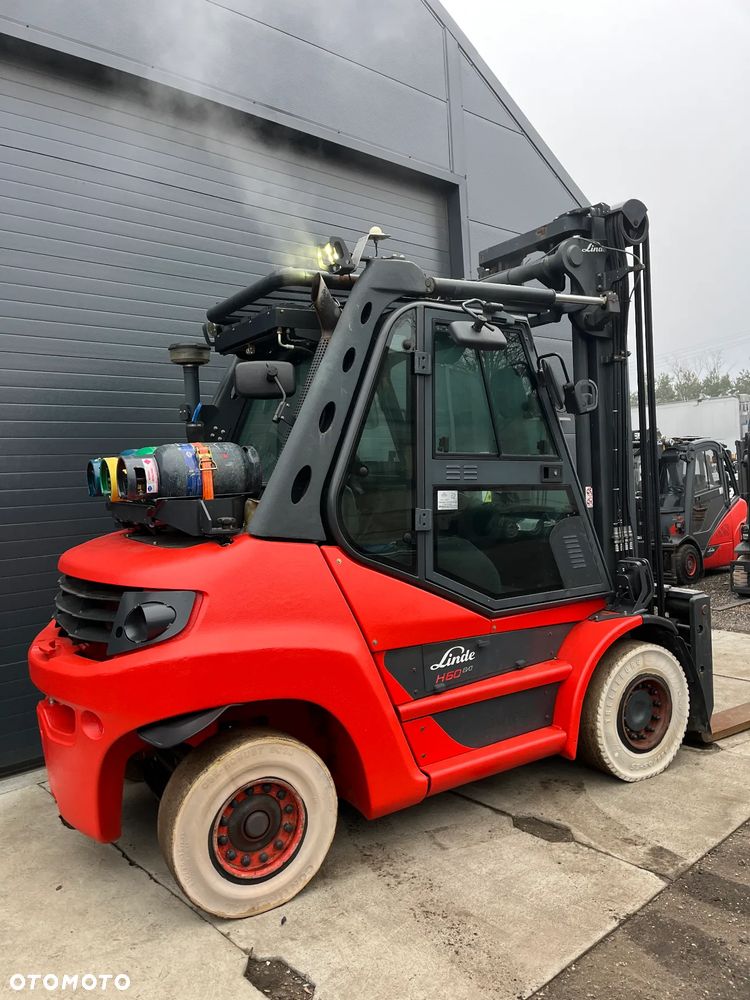 Linde H60T, H60D 396-03 Gaz LPG Kabina Klima Pozycjoner Przesuw boczny - 5