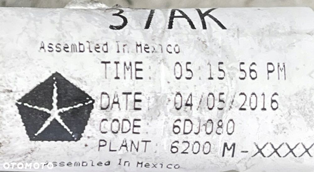 CHALLENGER 15- WIĄZKA SILNIKA 68273493AC - 3