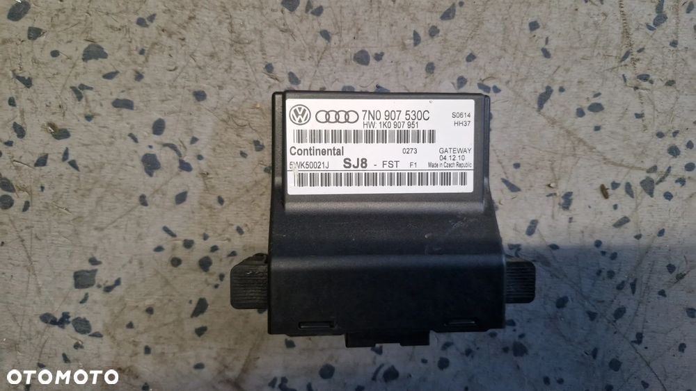 AUDI ASEAT SKODA VOLKSWAGEN MODUŁ GATEWAY 7N0907530C - 1