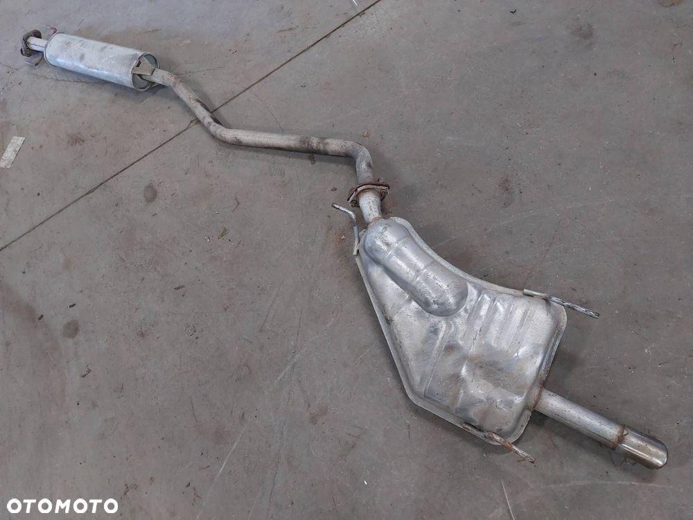 TŁUMIK WYDECH KOŃCOWY + ŚRODKOWY OPEL VECTRA B 1.6 8V - 3