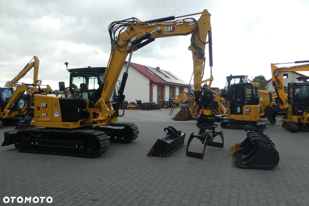 Caterpillar 309CR-07A ROTOTILIT ENGCON ZE SZCZYPCAMI PODWÓJNY - 8
