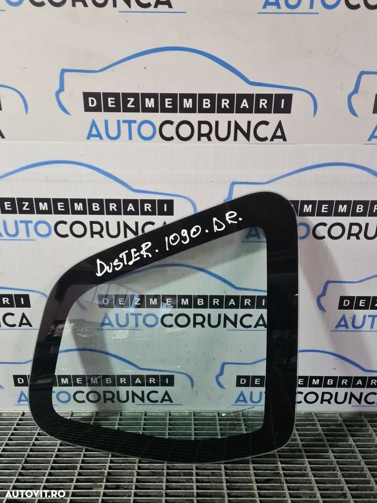 Geam fix caroserie dreapta Dacia Duster 2010 - 2013 SUV 4 Usi (1090) STANGA FATA - 1