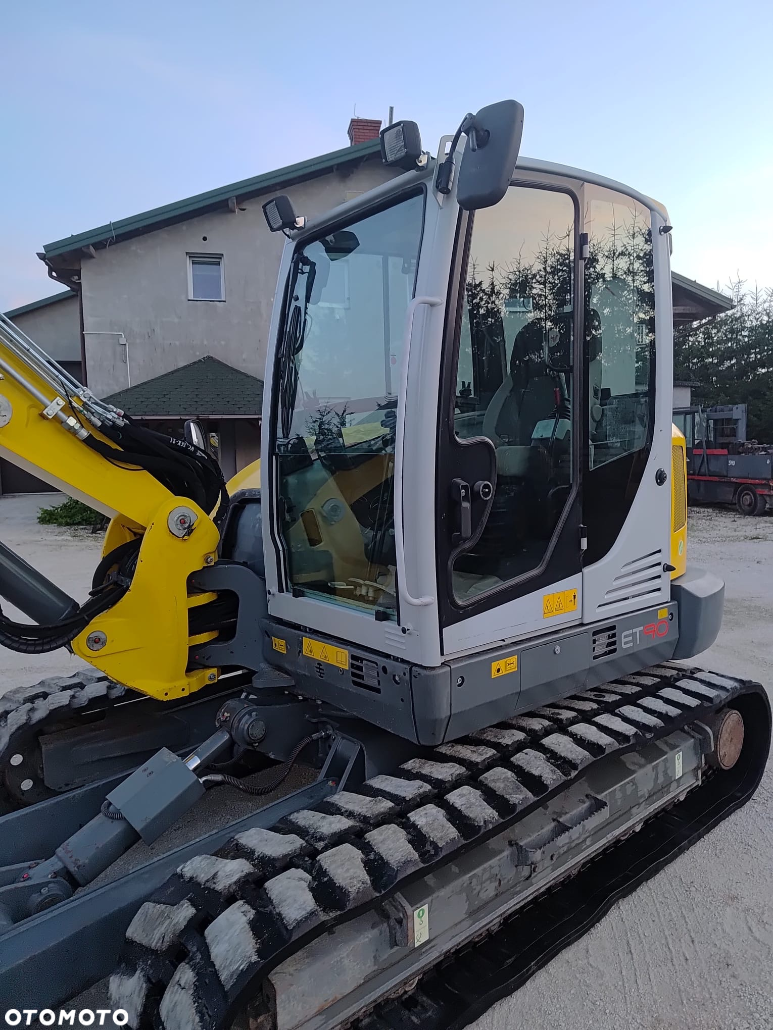 Wacker Neuson Koparka gąsienicowa 3xRAMIE łamane Wacker Neuson Et 90 KLIMA Deutz hydrozłącze hydrauliczne Liebherr SW33 LIKUFIX SWA33 + pilot auto hydrauliki 3 x łyżki org Liebherr 9 ton ET90 gumowe gasiennice 1 wł Cat 308 Jcb Yanmar atlas TEREX Liebherr złącze - 23