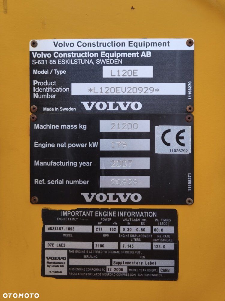 Volvo L120E - 8