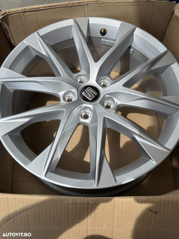 Vând jante originale Seat pe 18” noi - 2