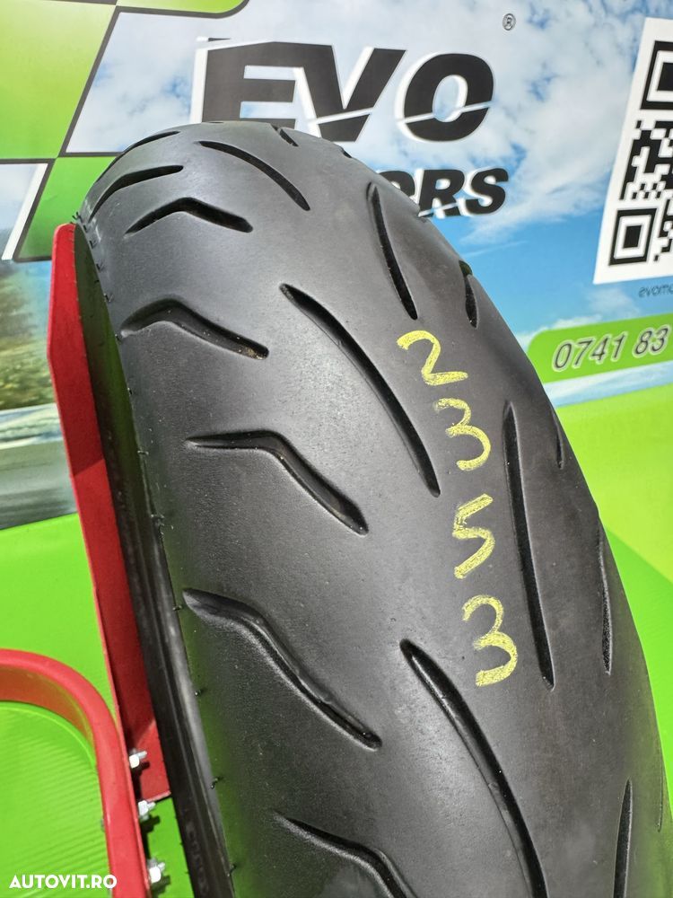 130 70 13 Anvelopa Scuter 2023 Bridgestone SCR Cauciuc Spate C2353 - 3