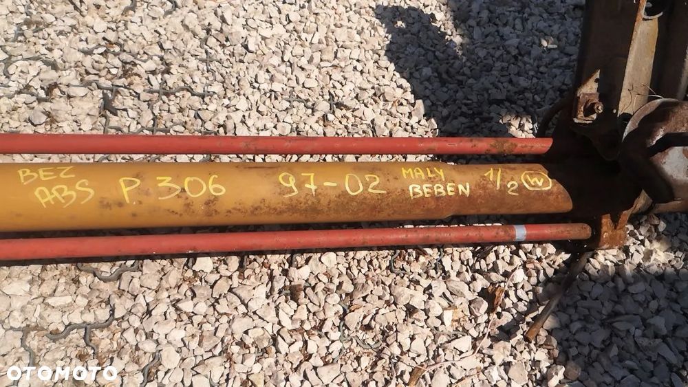 PEUGEOT 306 / 206 / 207 / 106 / PARTNER | CITROEN XSARA PICASSO / BERLINGO / PARTNER BELKA ZAWIESZENIA TYŁ (dostępne 10 sztuk belek zawieszenia) - 13