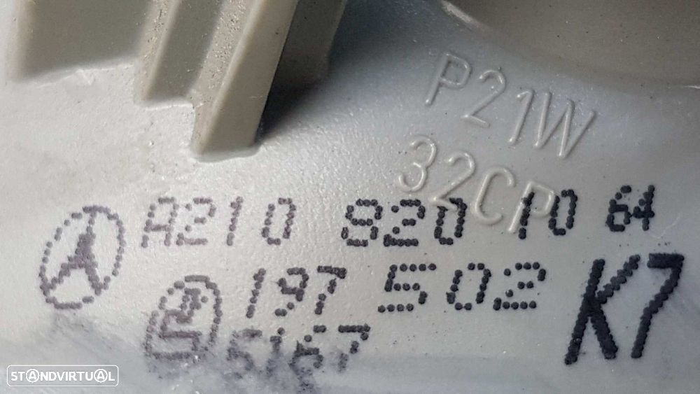 FAROLIM TRASEIRO DIREITO MERCEDES CLASE E (W210) BERLINA DIESEL 300 TURBODIESEL... - 6