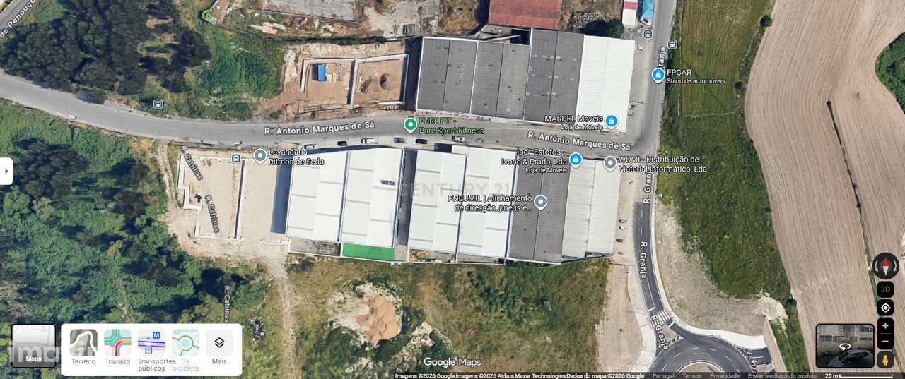Armazém para Arrendamento em Rio Tinto – 800 m² | Pé-direito de 7 metr - Grande imagem: 2/2