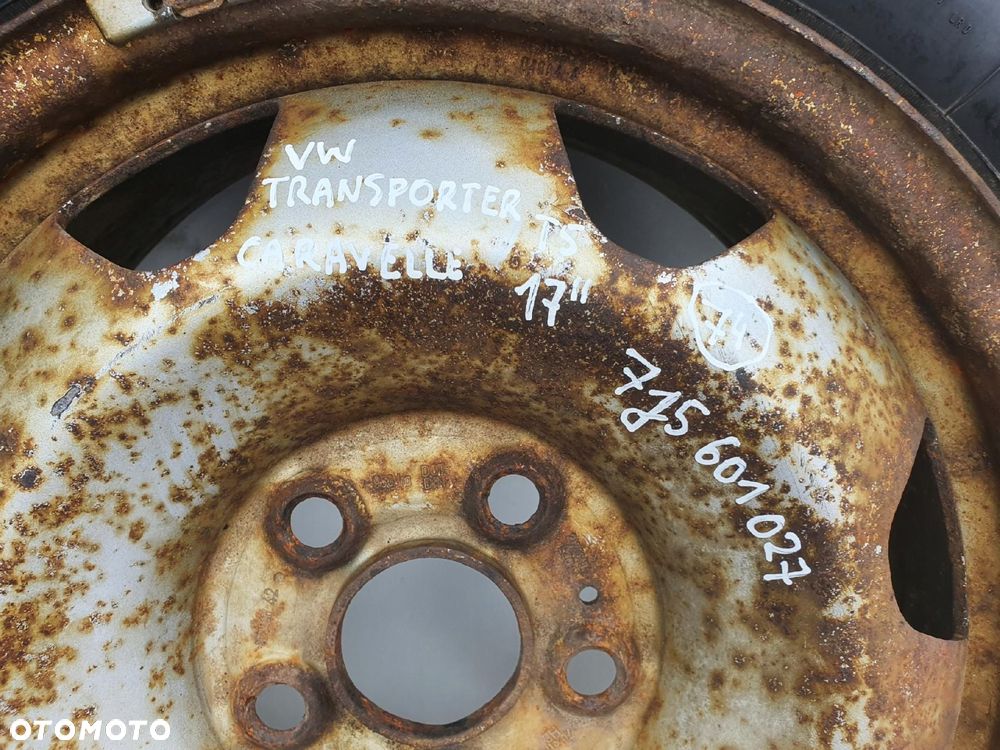VW Transporter T5 KOŁO ZAPASOWE Zapas 215/60 R17 - 11