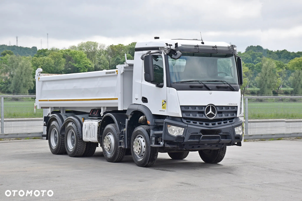 Mercedes-Benz ACTROS 3243 * WYWROTKA 6,00m + BORDMATIC / 8x4