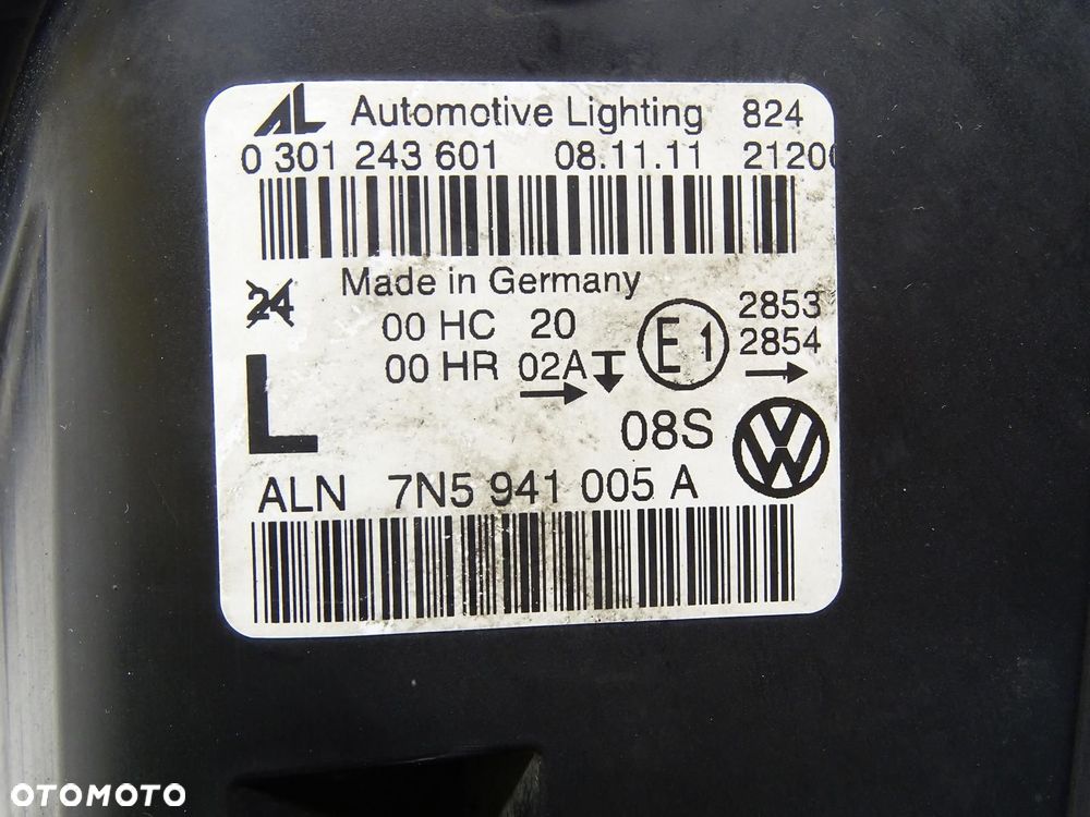 LAMPA REFLEKTOR LEWA LEWY PRZÓD PRZEDNIA 7N5941005A SEAT ALHAMBRA II 7N - 14