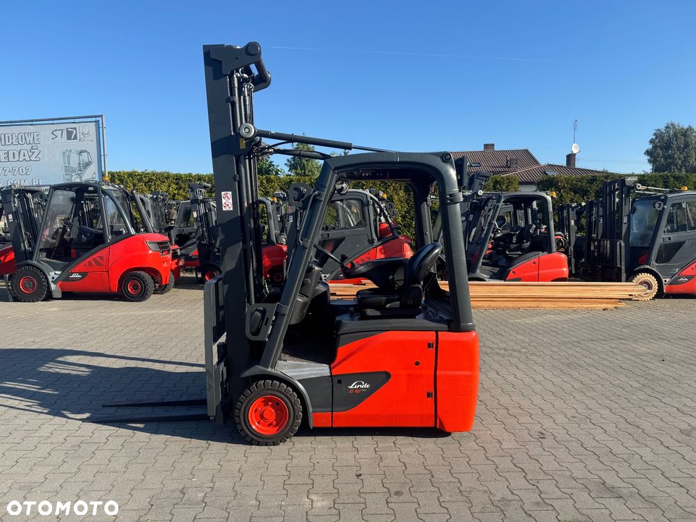 Linde E16C EVO Tylko 6090mth triplex 6,12m przesuw wolny skok h16 h18 toyot e14 - 2