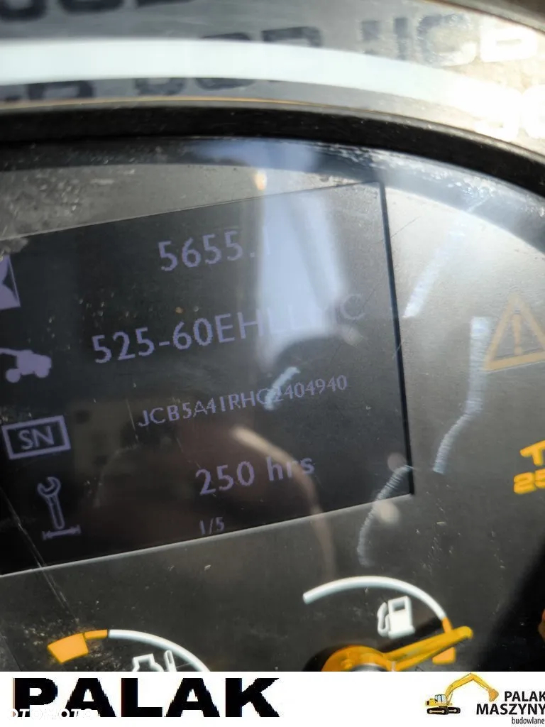 JCB Ładowacz  Teleskopowy JCB 525-60 HI VIZ  ,2016 rok - 19