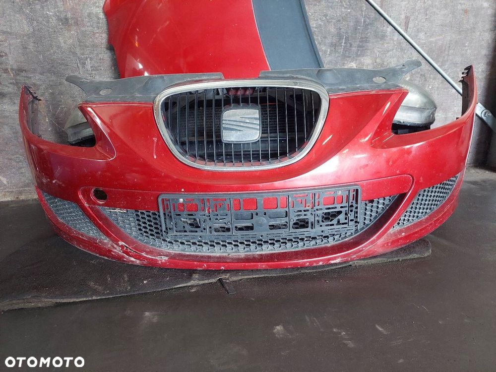 KOMPLETNY PRZÓD MASKA ZDERZAK BŁOTNIKI LAMPY PAS SEAT LEON II LS3X - 8