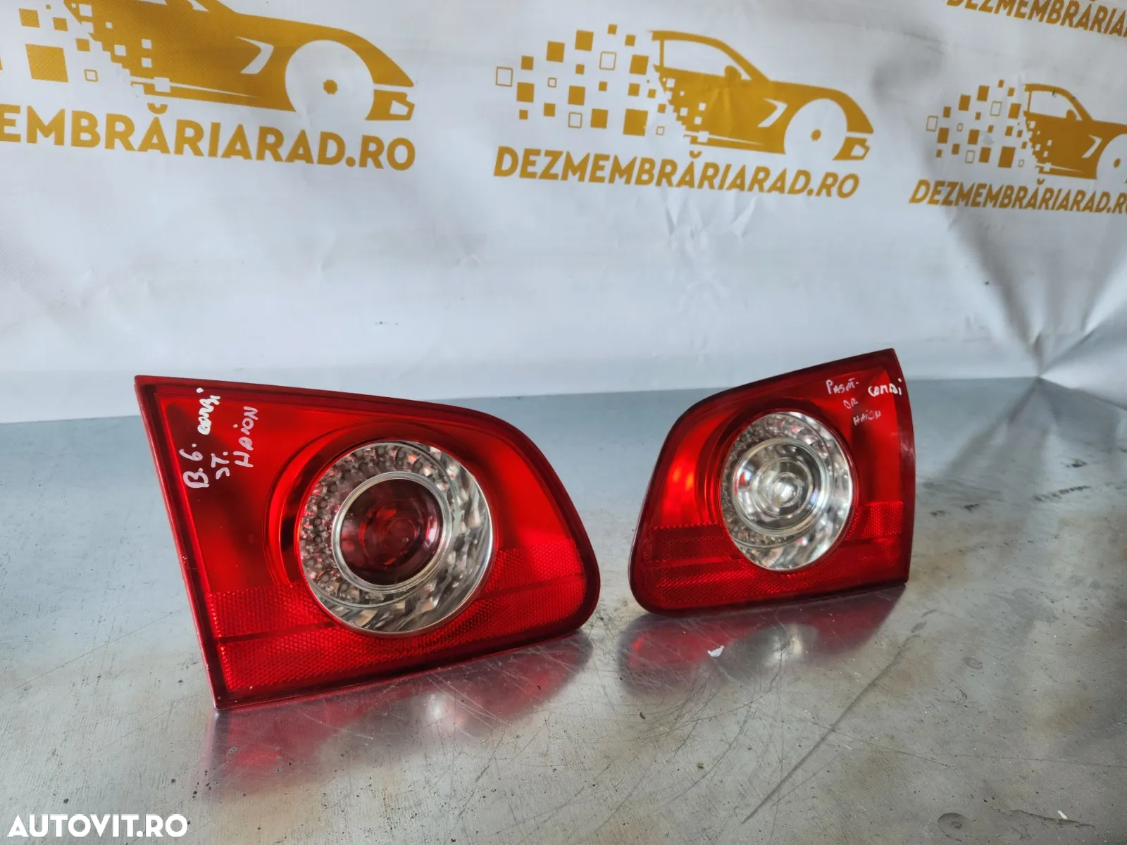 Stopuri Lampa Stop Tripla Stanga Dreapta De Pe Hayon Vw Passat B6 Combi Break Variant - Dezmembrari - 3