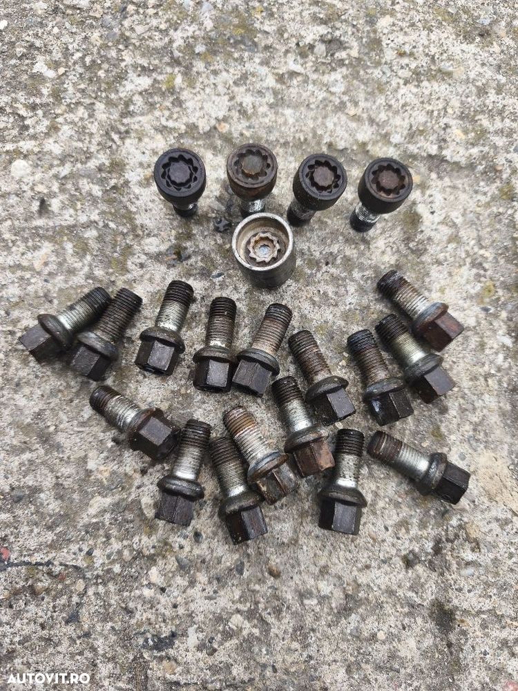 Set prezoane cu antifurt gama vag Volkswagen Audi Skoda Seat - 3