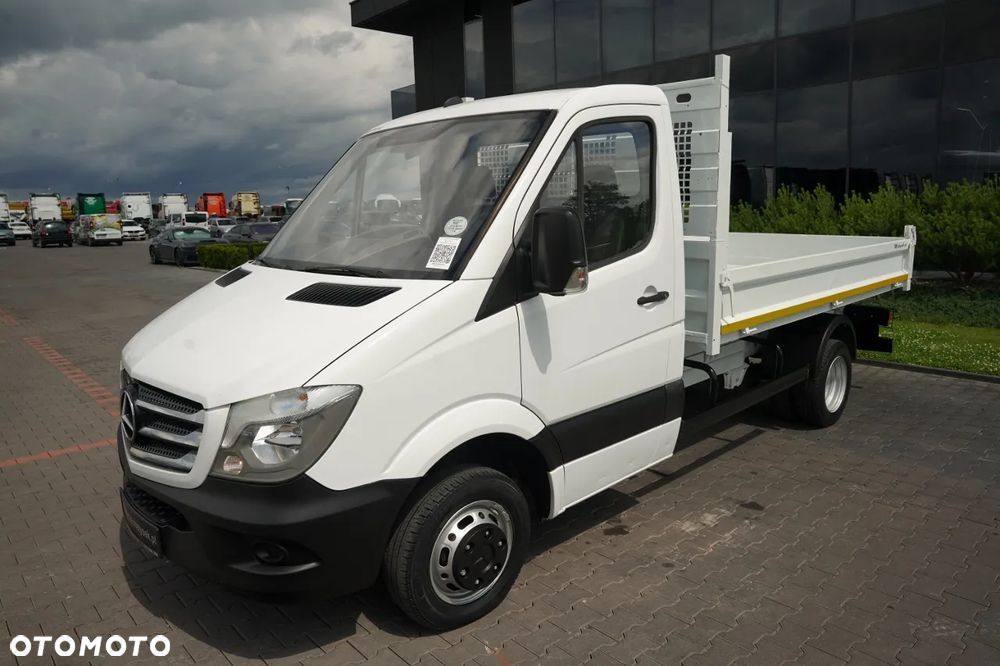 Mercedes-Benz SPRINTER / WYWROTKA - 3,5M / BLIŹNIAK / MANUAL / SPROWADZONY - 16