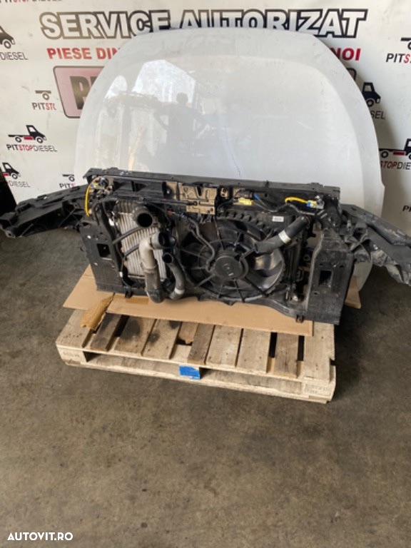 Fata bot complet Hyundai Tucson 2015 2016 2017 2018 2.0 d 4x4 bara capota far grila aripi radiatoare - 3