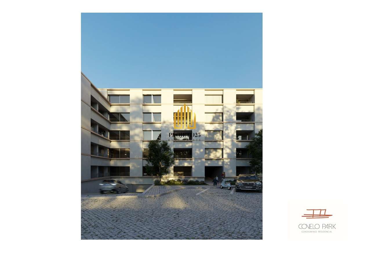 T1 NOVO em Condº Fechado, Jardim privativo, zona Faria de Guimarães. - Grande imagem: 4/28