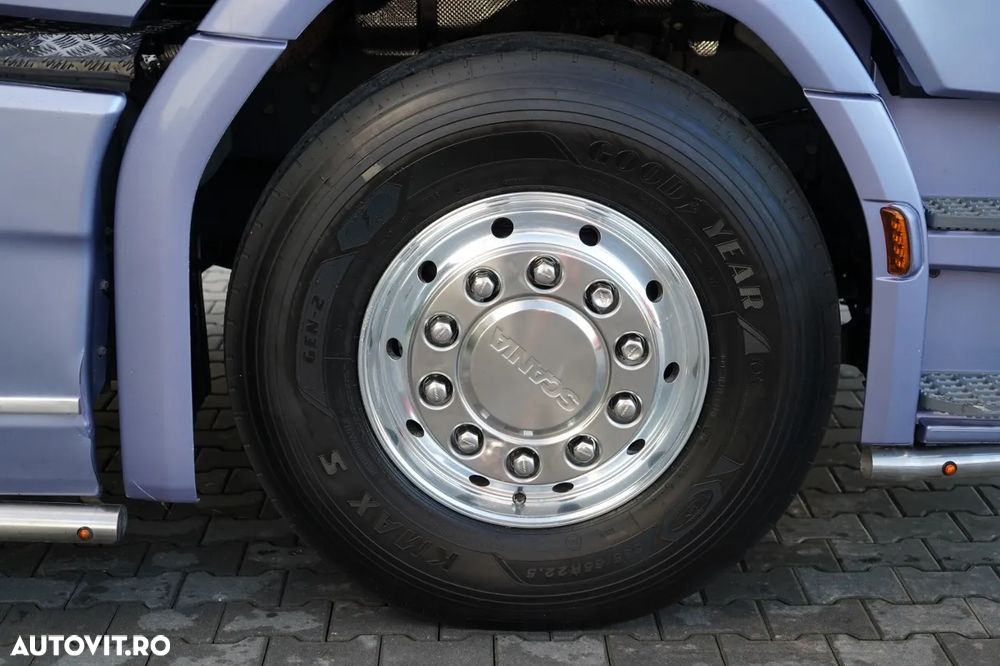 Scania S 580 / V8 / EDIȚIE LIMITATĂ ORIGINALĂ / NR. 010 / RETARDER / I-PARK COOL / AER COMPLET MATIC / PIELE / EXPRESS / - 18