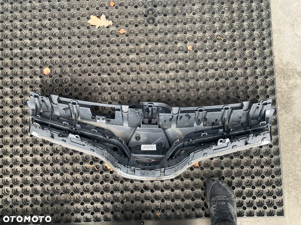 Renault Kangoo 2 II LIFT 3 III ATRAPA grill zderzaka pas górny podstawa grilla wzmocnienie górne czasza 620364016R 623101381R - 8