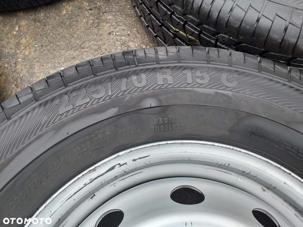 Koła Felgi z oponami Barum 225/70R15C Fiat Ducato Citroen Peugeot - 5