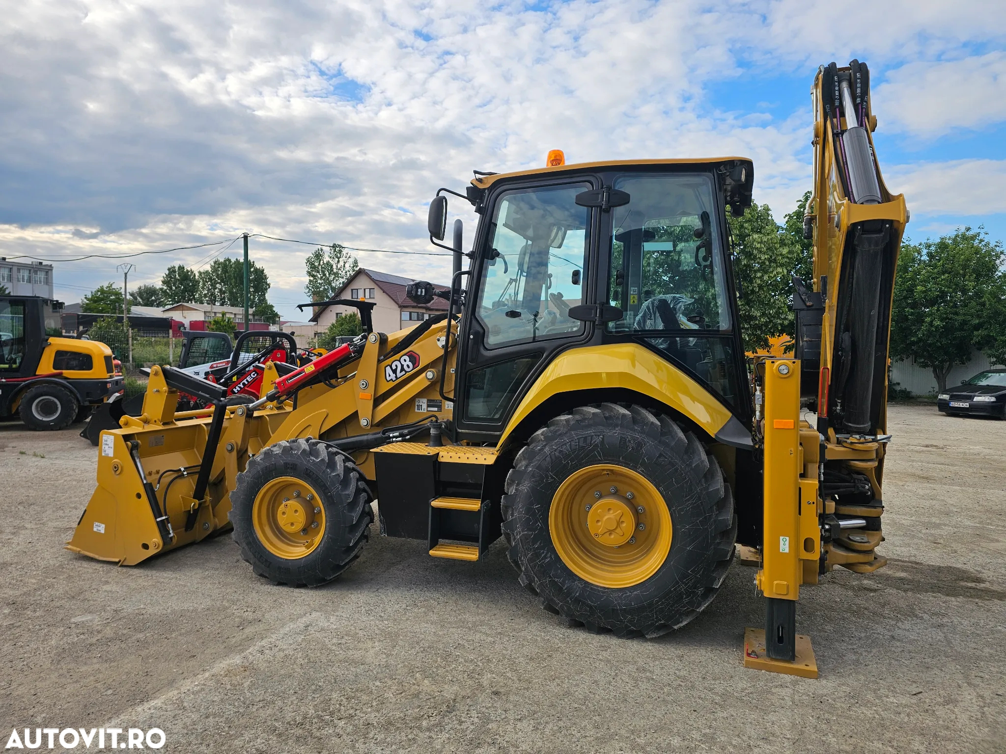 Caterpillar Cat 428 Trinity / NOU / 3 Cupe Buldoexcavator - 11