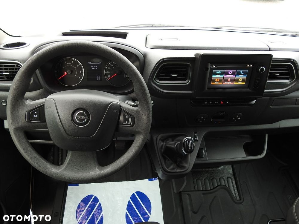 Opel MOVANO PLANDEKA WINDA 9 PALET WEBASTO KLIMATYZACJA TEMPOMAT NAWIGACJA LEDY PNEUMATYKA  165KM - 33