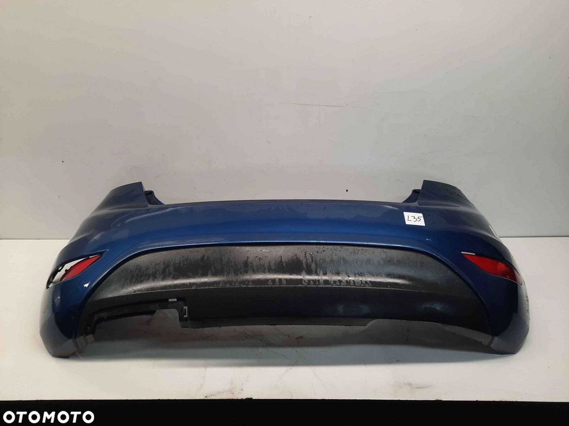 } ZDERZAK TYŁ TYLNY FORD FIESTA MK.7 7 VII C9 NIEBIESKI - 1