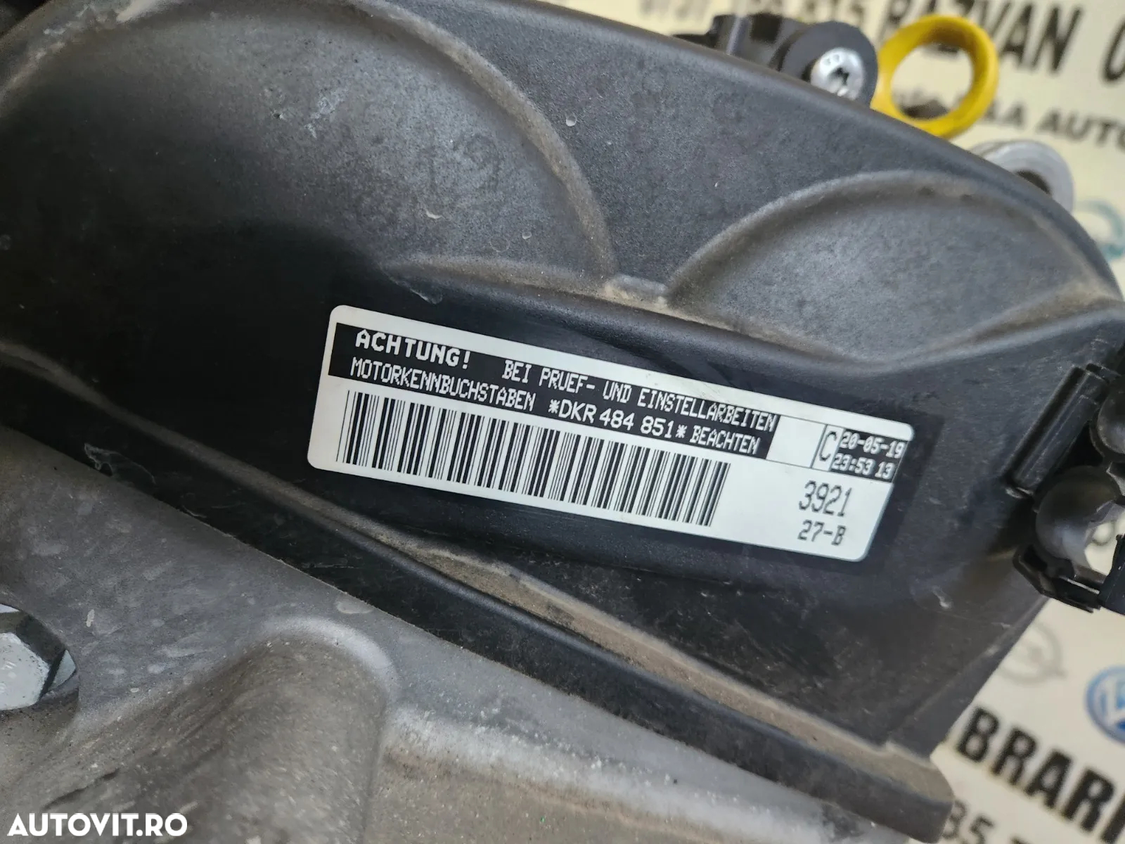 Motor DKR Skoda Fabia Octavia Rapid Kamiq Karoq 1.0 TSI TFSI Cod Motor DKR 40.000 Km - Dezmembrari - 9