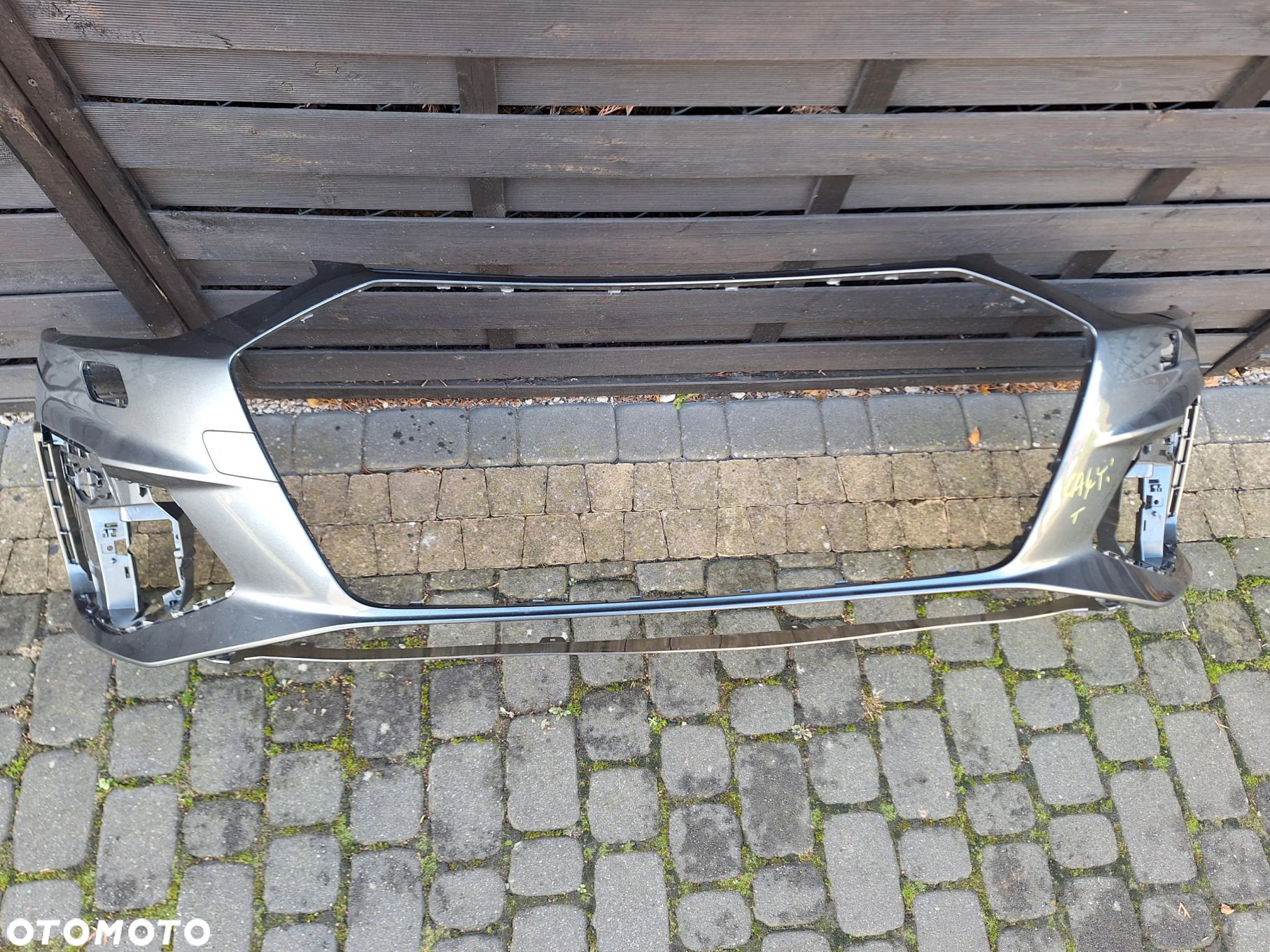AUDI A4 B9 LIFT S-line 19- 8W0 CAŁY-NIE KLEJONY! ZDERZAK PRZÓD PRZEDNI ORYG 8W0807437AQ WYSYŁKA 24H - 4