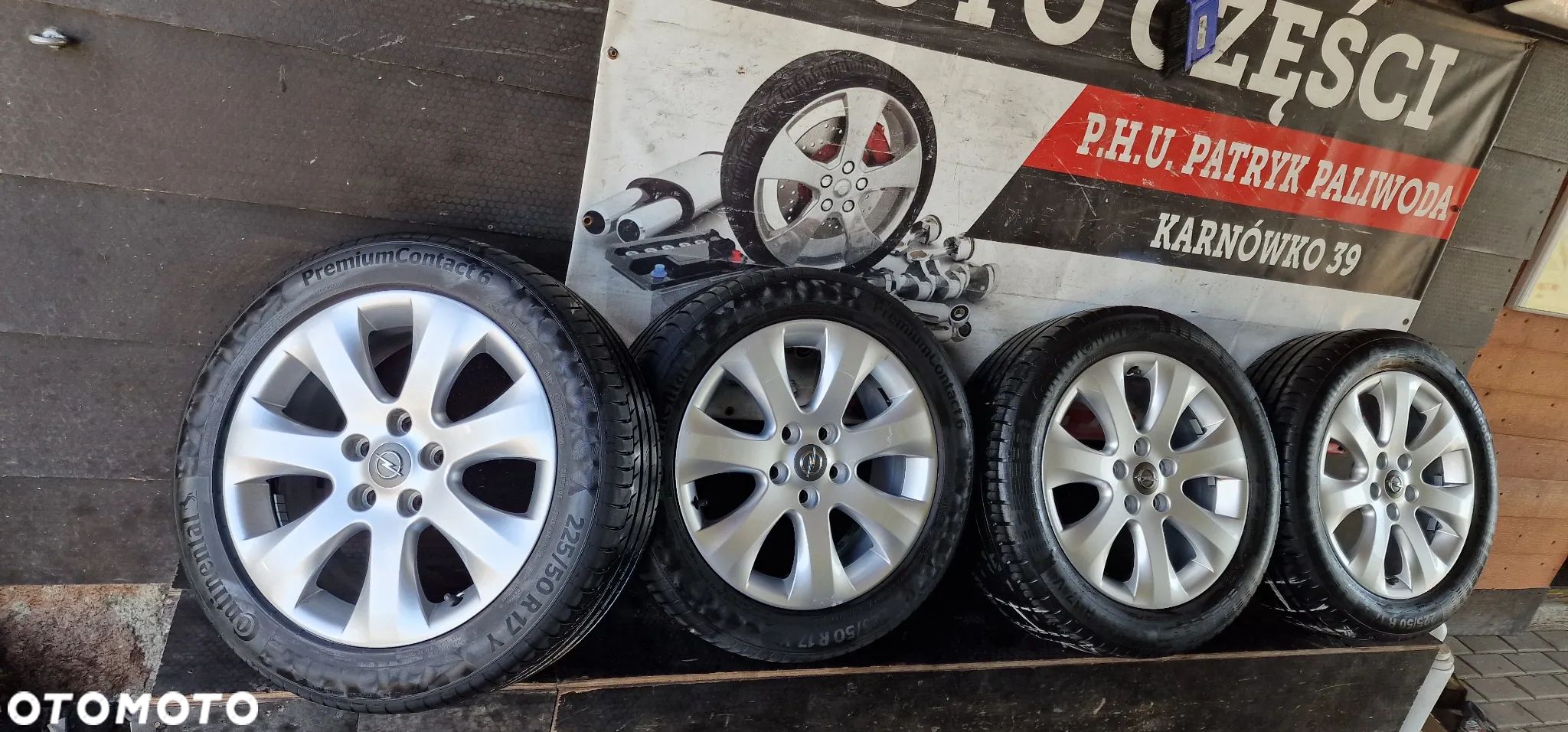 Alufelgi OPEL ASTRA J MOKKA 5X115 R17 ET44 225/50 R17 - 1