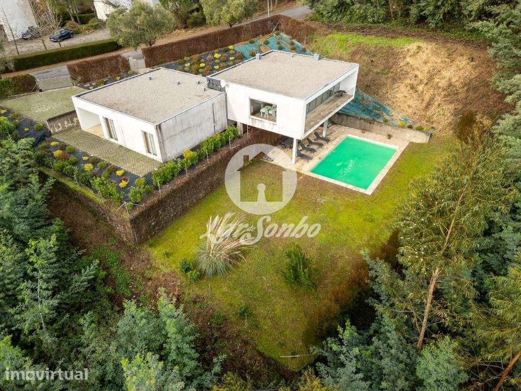 Moradia individual T3 nova com piscina, 1.219m2 em Ponte de Lima - Grande imagem: 2/32