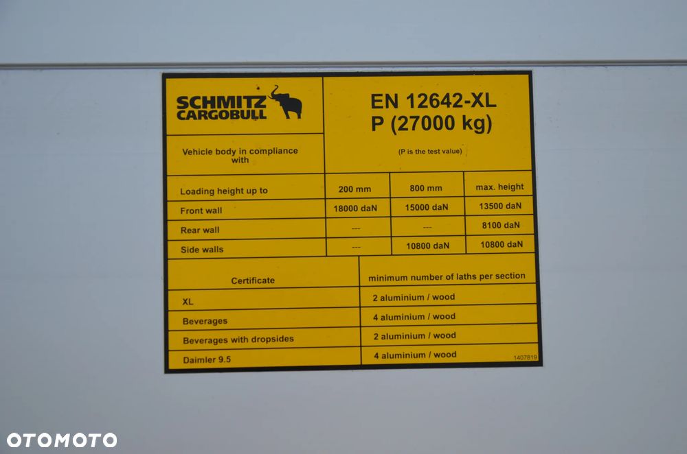 Schmitz Cargobull NOWA 2025R KOSZ PALETOWY OŚ POD. CODE XL, OGUM. SELECTION LED - 15