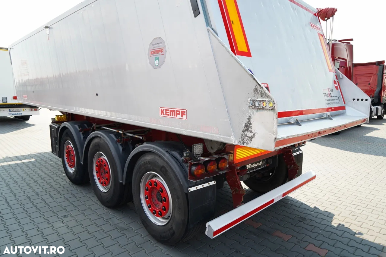 Kempf BASCĂLĂTOR KEMPF / ALUMINIU / 25 m³ / AXE MERCEDES / AXĂ RELAXABILĂ - 11
