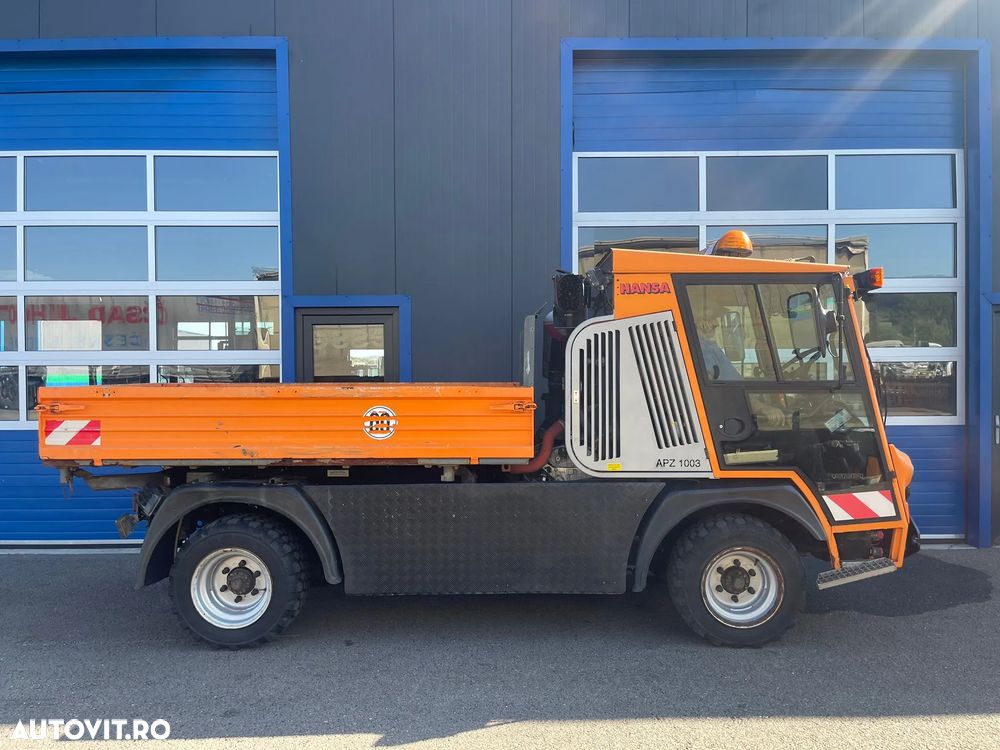 Unimog HANSA APZ 1003L | Basculanta trilaterala | 4x4x4 |Made in Germania - 10