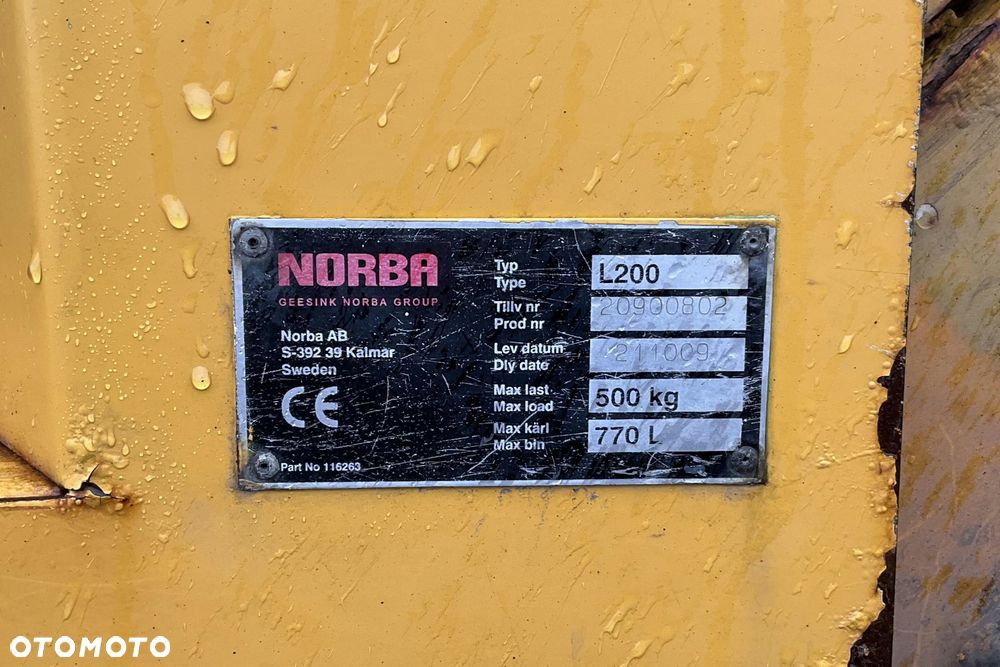 Volvo FL280 4X2 NORBA 14m3 WAGA euro6 - 11